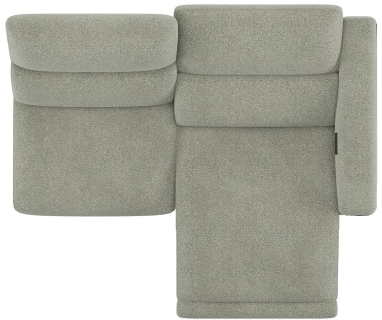 XOOON - Creazzo - Sofas - 3-Sitzer Armlehne rechts - elektrisches Relaxsystem rechts - 2 Motoren