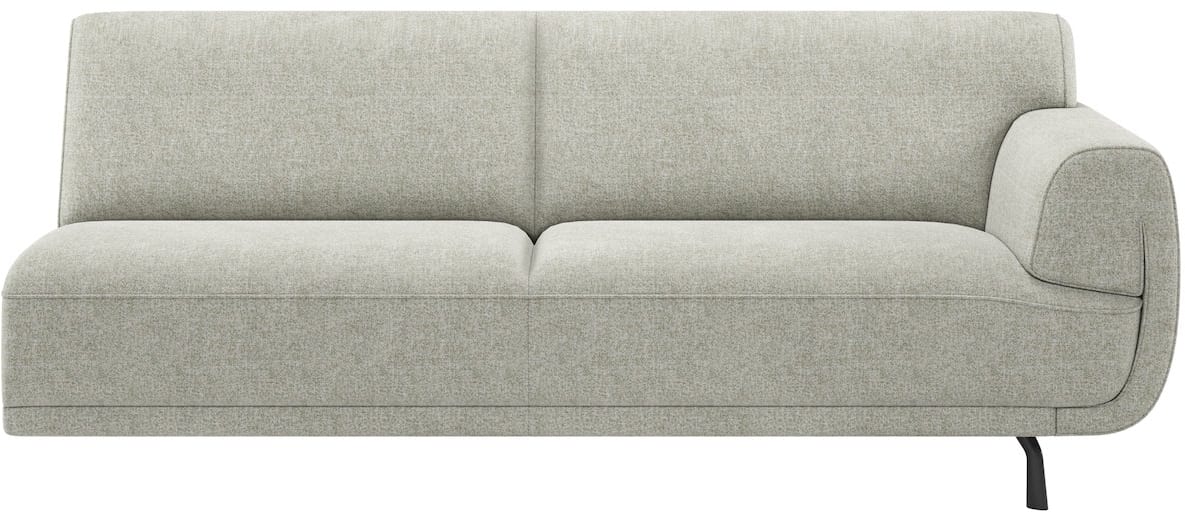 XOOON - Belem - Sofas - 3-Sitzer Armlehne rechts - niedrig