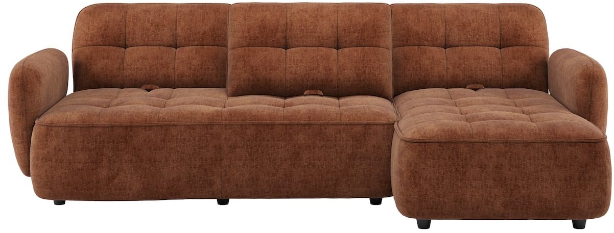 XOOON - Casoli - Sofas - 3 Sitzer Armlehne links verstellbar - Longchair rechts verstellbar