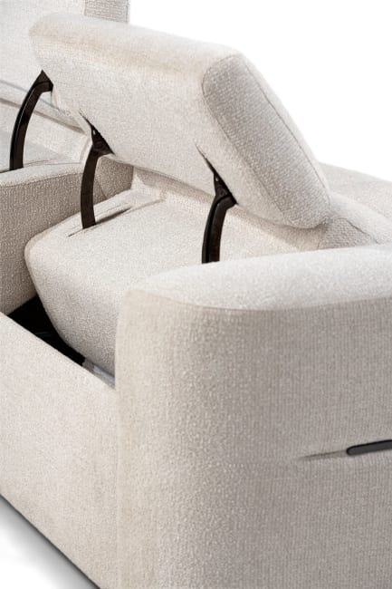 Henders & Hazel - Tivoli - Sofas - 3,5-Sitzer-Sofa mit Relax-Funktion (2x 2 Motoren)