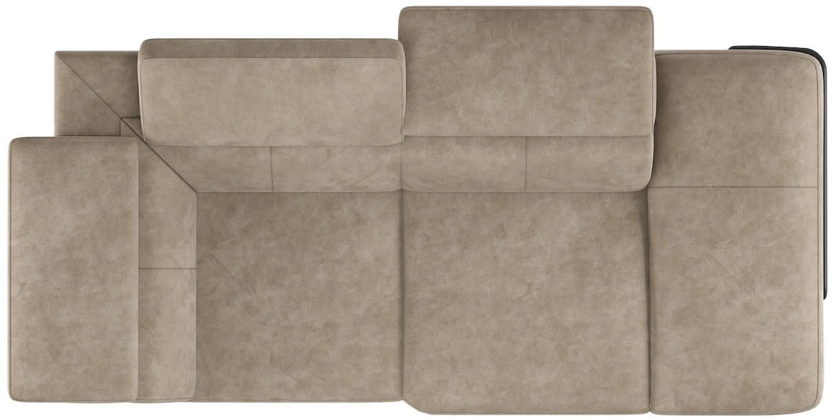 H&H - Cassie - Canapés - grande ottomane - droite