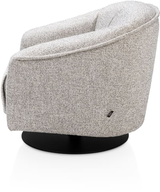 H&H - Diane - Moderne - fauteuil avec pied pivotant