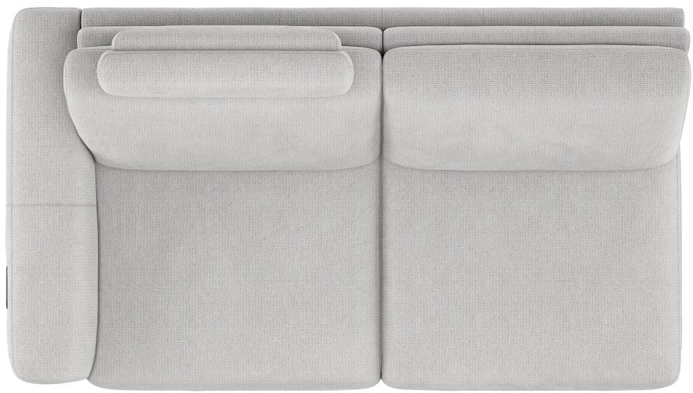 XOOON - Carini - Sofas - 2.5-Sitzer Armlehne links - 1 motorig elektrisch + 1 Kopfstutz - Bonellfederkern