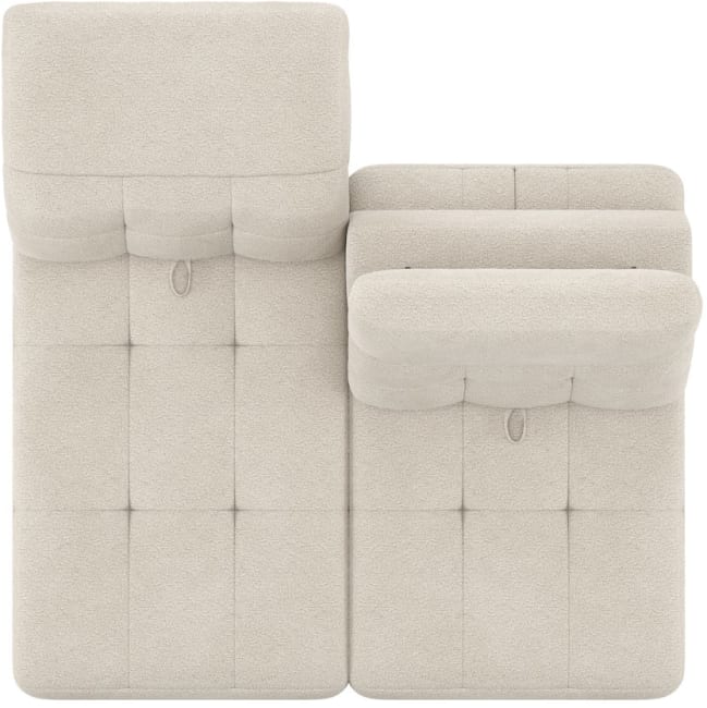 Henders and Hazel - Bologna - Banken - 2-zits - zonder armen - verstelbare rug - electrisch verstelbare voetsteun