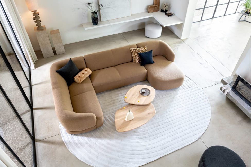 XOOON - Cervo - Sofas - Eckteil + 1-Sitzer Armlehne links