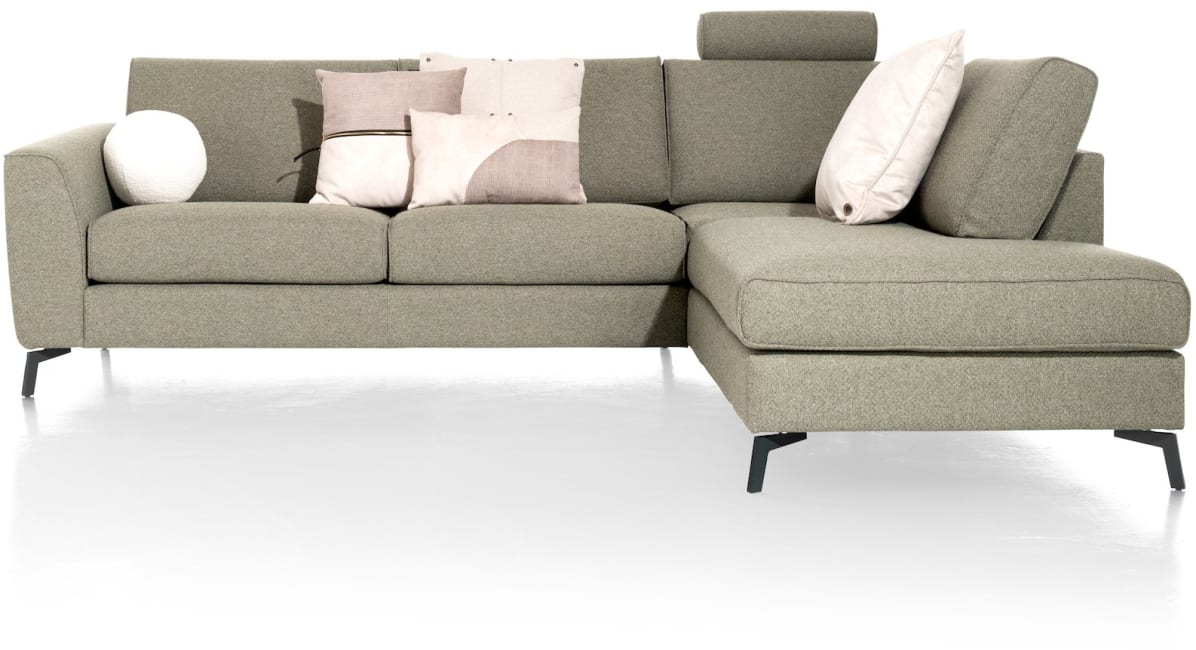 Happy@Home - Hartford - Modern - Banken - 2.5-zits + ottomane rechts