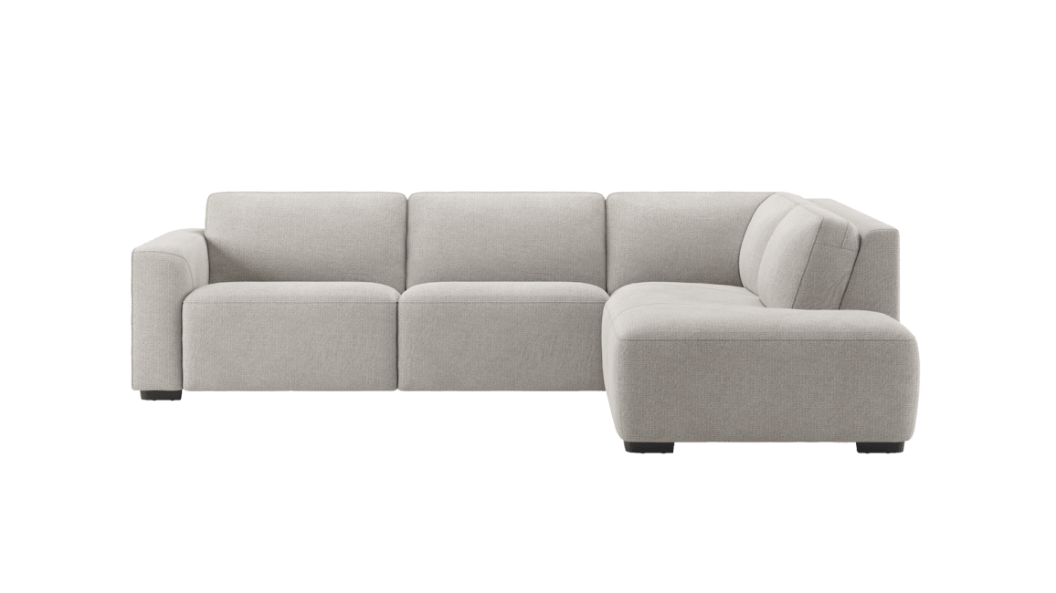 Happy@Home - Babette - Banken - 2,5 zits arm links vast - ottomane big rechts