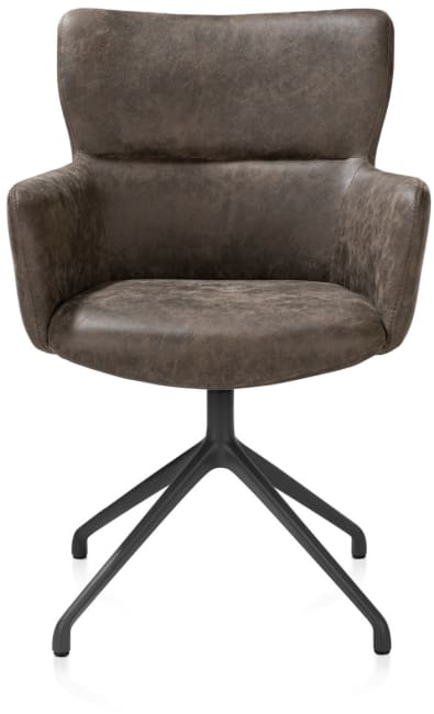 XOOON - Sage - Armlehnstuhl drehbaar - Aluminium Gestell - selected choices