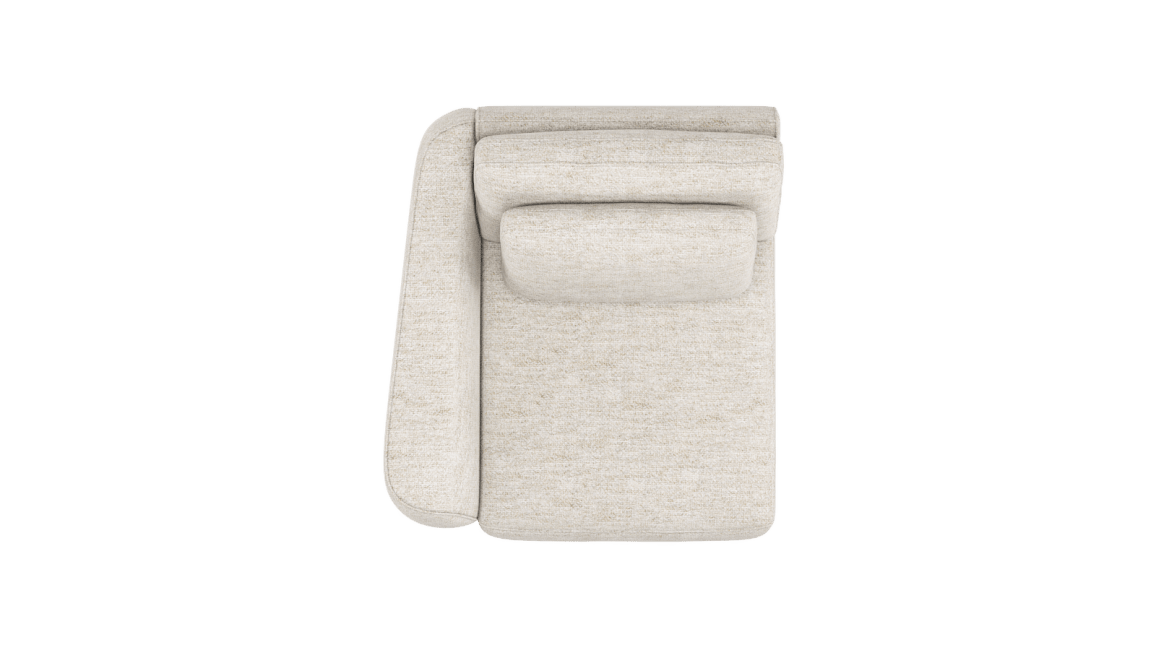 H&H - Burdigala - Canapés - 1-place - petit - accoudoir gauche