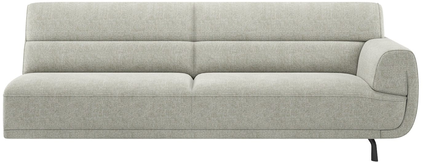 XOOON - Belem - Sofas - 3.5-Sitzer Armlehne rechts - hoch