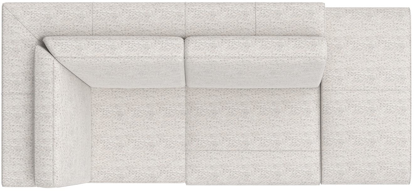 H&H - Tarascon - Moderne - Canapés - ottomane grande droite