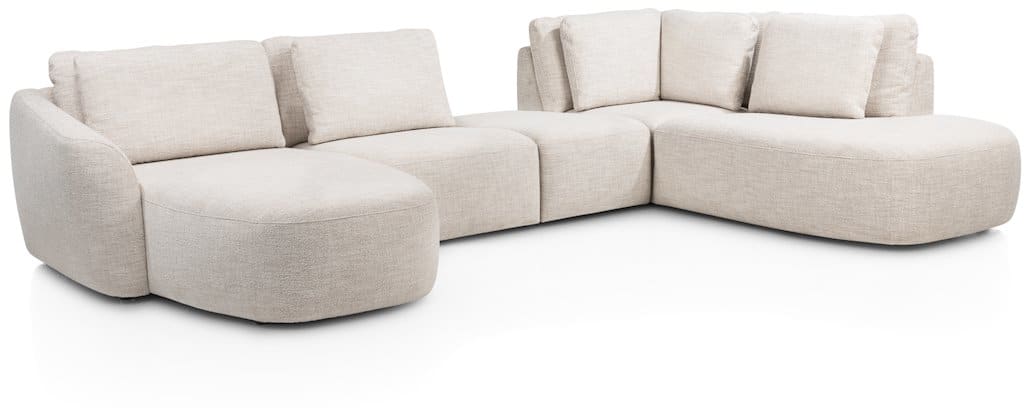 H&H - Burdigala - Canapés - pouf / élément intermédiaire