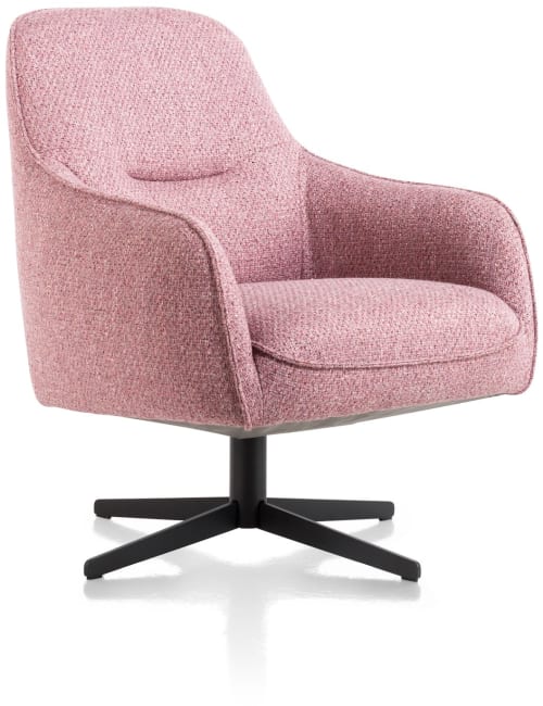 XOOON - Oviedo - Skandinavisches Design - Sessel mit niedriege Rücken