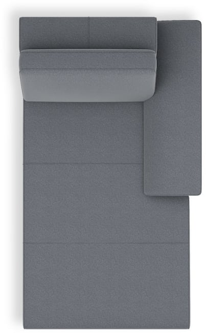 H&H - Tarascon - Moderne - Canapés - meridienne droite