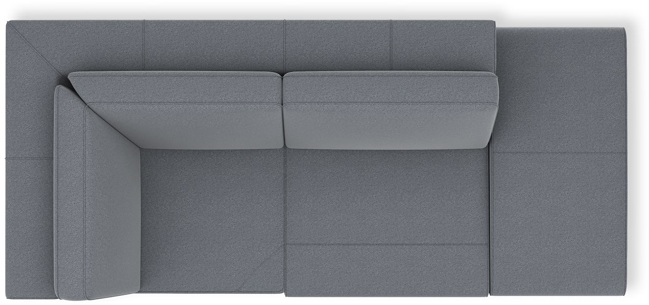 H&H - Tarascon - Moderne - Canapés - ottomane grande droite