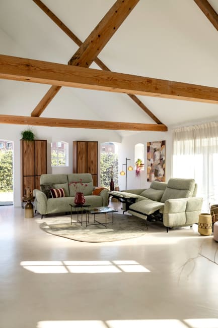 Henders & Hazel - Royan - Sofas - 2,5-Sitzer-Sofa mit Relax-Funktion links (1x 2 Motoren)