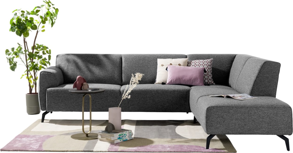 Happy@Home - Laval - Banken - 3 zits arm links - hoek - ottomane small rechts