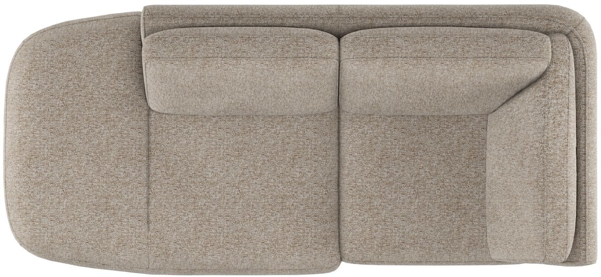 XOOON - Merano - Sofas - Ottomane groß - links