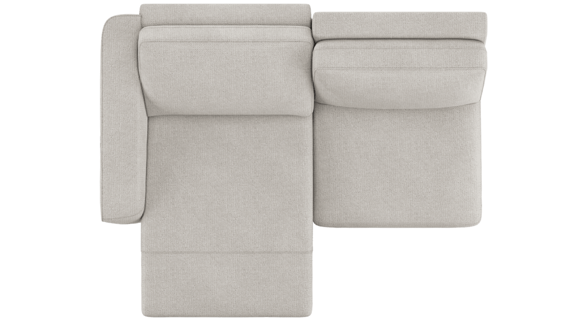 Happy@Home - Babette - Banken - 3-zits arm links - electrisch 1 motor + 1 hoofdsteun - bonellvering