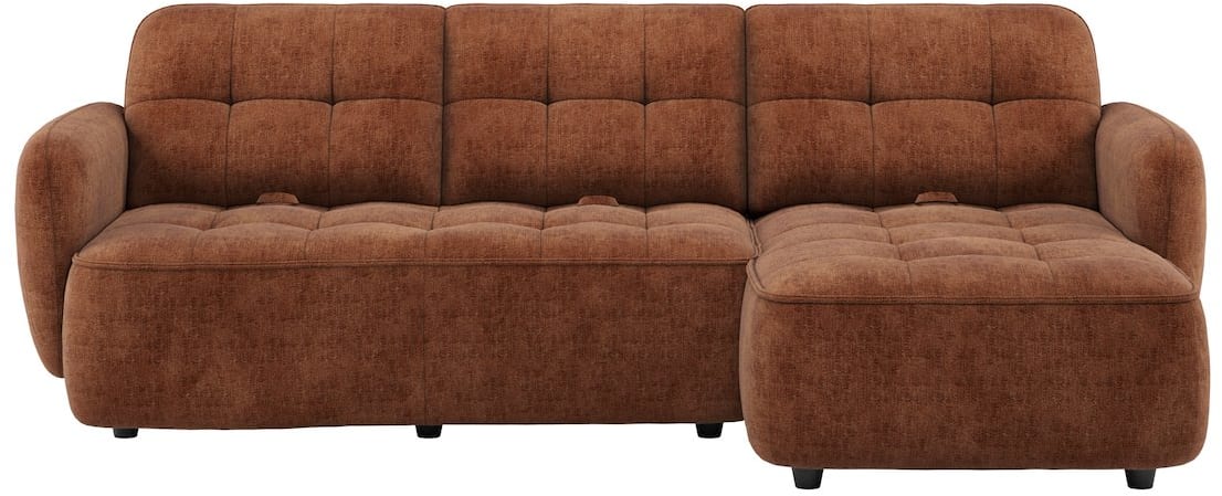XOOON - Casoli - Sofas - 2,5 Sitzer Armlehne links verstellbar - Longchair rechts verstellbar