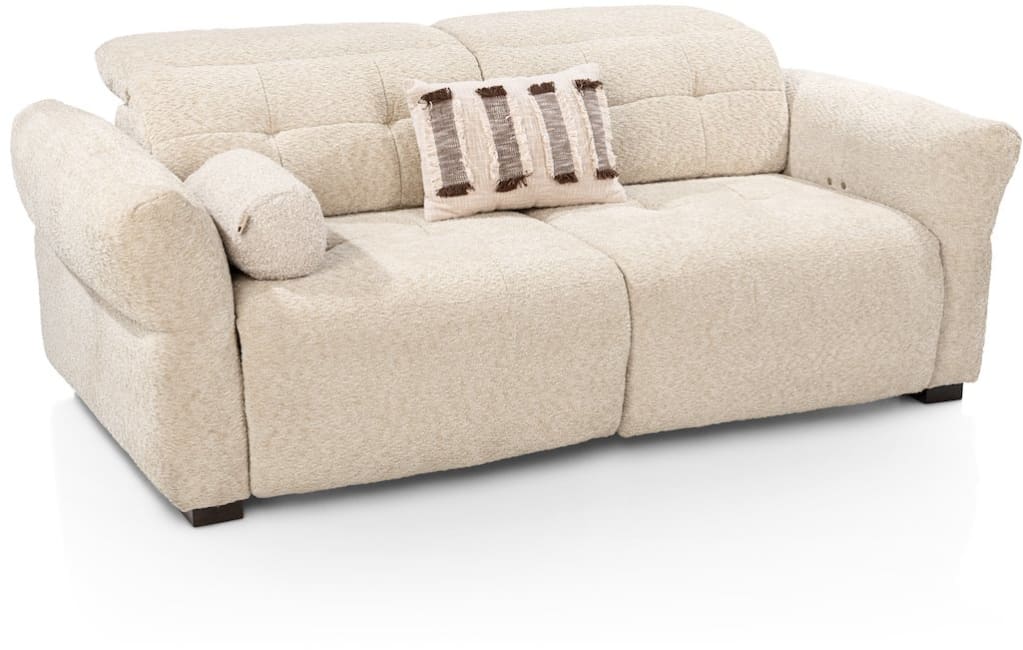Henders & Hazel - Bologna - Sofas - 2-Sitzer - Rückenlehne fix - elektrisch verstellbare Füßstütze