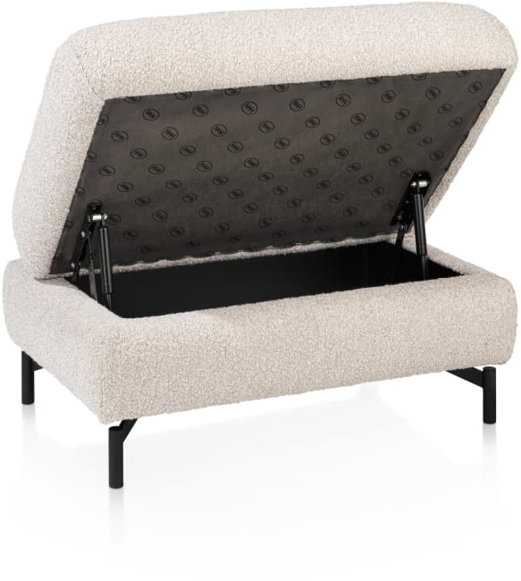 H&H - Los angeles - Canapés - pouf grand - 80 x 60 cm