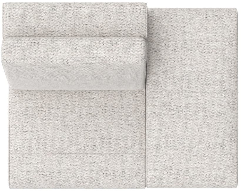 H&H - Tarascon - Moderne - Canapés - ottomane petite droite