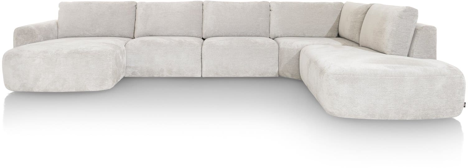 Henders & Hazel - Murcia - Sofas - Longchair links - 2,5 Sitzer ohne Armlehnen - Eckteil - Ottomane klein rechts