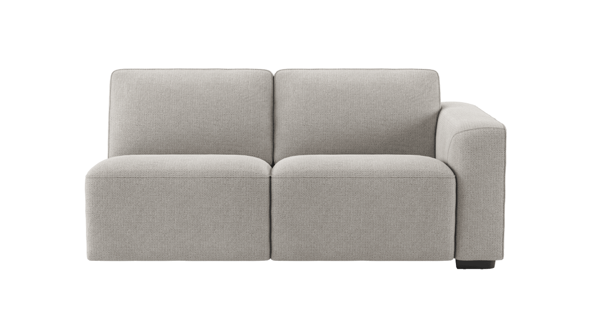 Happy@Home - Babette - Banken - 2.5-zits arm rechts - electrisch 1 motor + 1 hoofdsteun - bonellvering