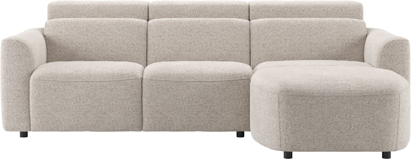 XOOON - Cantello - Sofas - 2 Sitzer Armlehne links - Longchair rechts