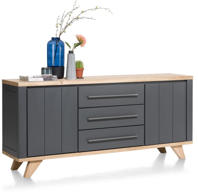 Jardin, Sideboard 190 cm - 2- Türen + 3-Laden