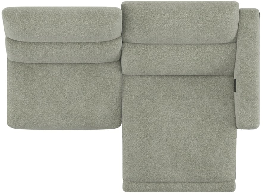 XOOON - Creazzo - Sofas - 3.5-Sitzer Armlehne rechts - elektrisches Relaxsystem rechts - 2 Motoren