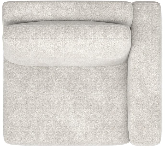 H&H - Venise - Canapés - 1.5-places - accoudoir droit