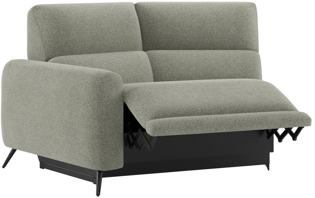 XOOON - Creazzo - Sofas - 1-Sitzer 45° Armlehne links - elektrisch verstellbar - 2 Motoren