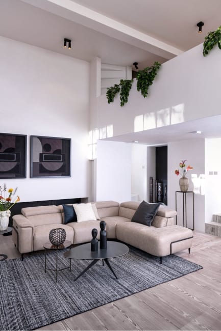 H&H - Cassie - Canapés - petite ottomane - droite