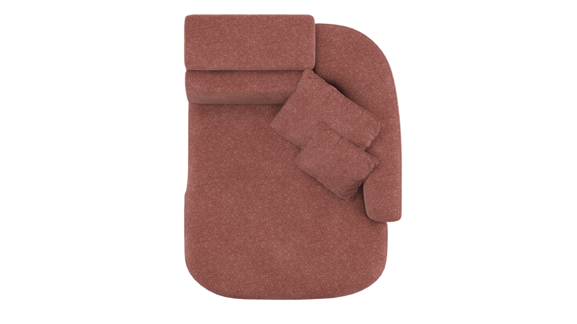 XOOON - Cantello - Canapés - méridienne arrondie - droite