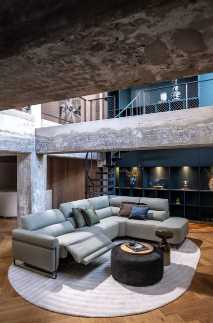 XOOON - Creazzo - Sofas - 2-Sitzer - elektrisches Relaxsystem - 4 Motoren