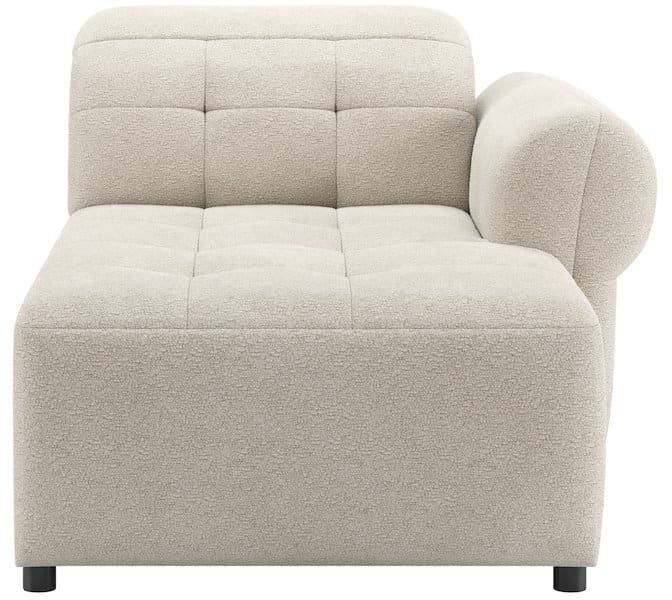 H&H - Garance - Canapés - méridienne droite - dossier fixe