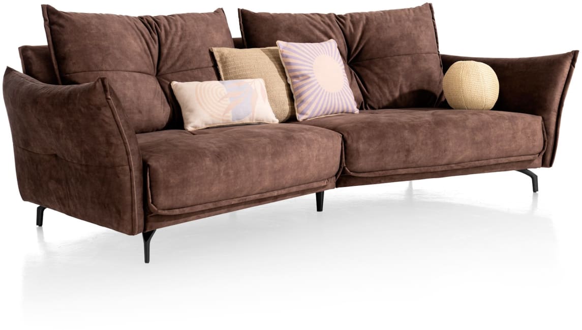 H&H - Modène - Pur - Canapés - 4-places rond - 2 parties