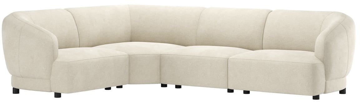 XOOON - Cervo - Sofas - 1 Sitzer Armlehne links - Eckteil gross - 1 Sitzer ohne Armlehnen - 1 Sitzer Armlehne rechts