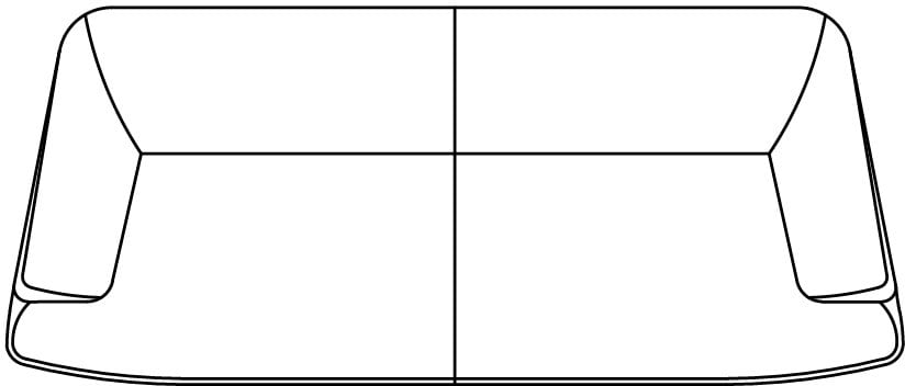 XOOON - Maro - Salons - 3 zitsbank