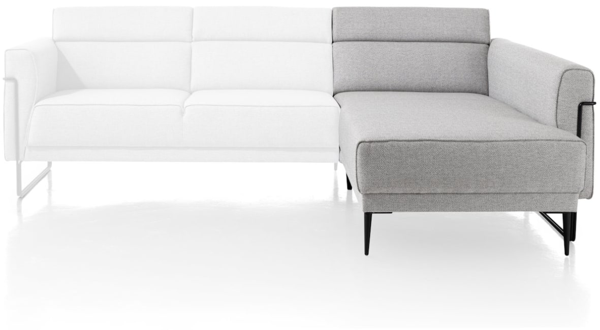 XOOON - Fiskardo - Skandinavisches Design - Sofas - Longchair mit langem Armlehne - rechts