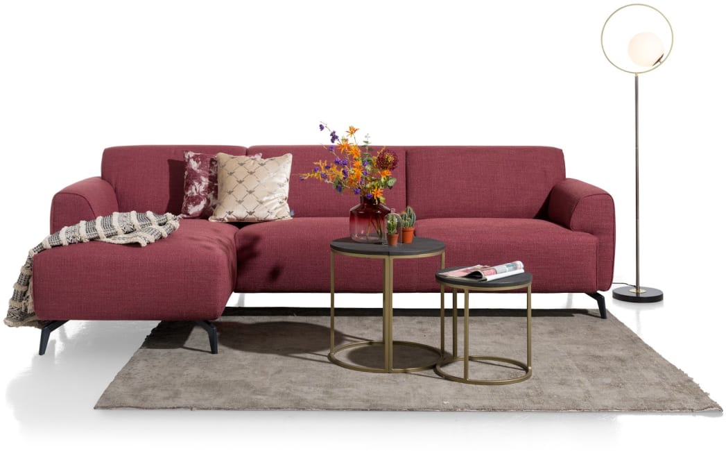 Happy@Home - Laval - Banken - Longchair links - 3 zits arm rechts