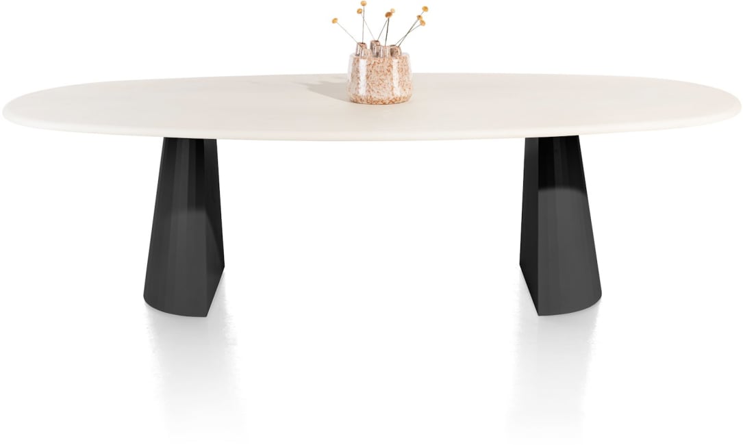 Minato, eetkamertafel - ovaal - 240 x 110 cm. kopen? | Eettafels, Tafels