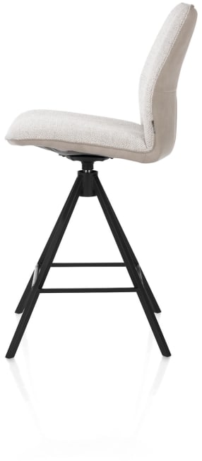 XOOON - Franky - Tresenstuhl - drehbares Metallgestell