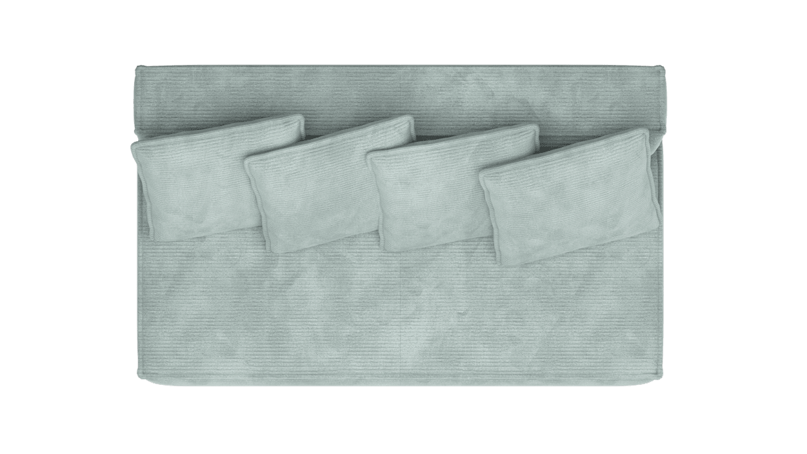 H&H - Rochester - Canapés - 3-places sans accoudoirs