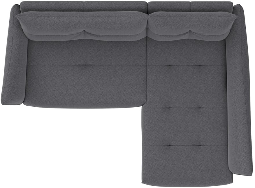 H&H - Modène - Canapés - 2 places accoudoir gauche - meridienne droite