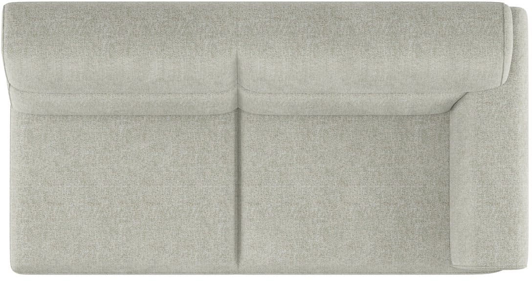 XOOON - Belem - Sofas - 2.5-Sitzer Armlehne rechts - hoch