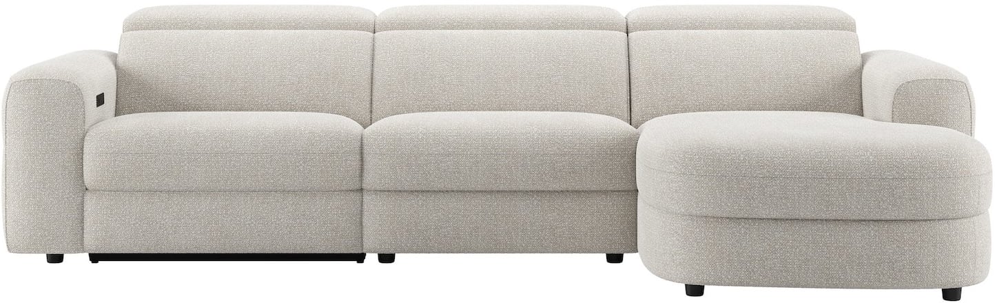 Henders and Hazel - Tivoli - Banken - 1,5-zits elektrisch verstelbaar - 1,5-zits - longchair rechts - hoofdsteunverstelling