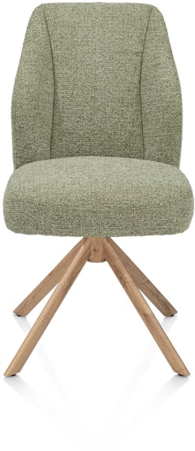 XOOON - Baya - Stuhl - drehbar + relax - naturel - Taschenfederkern - selected choices